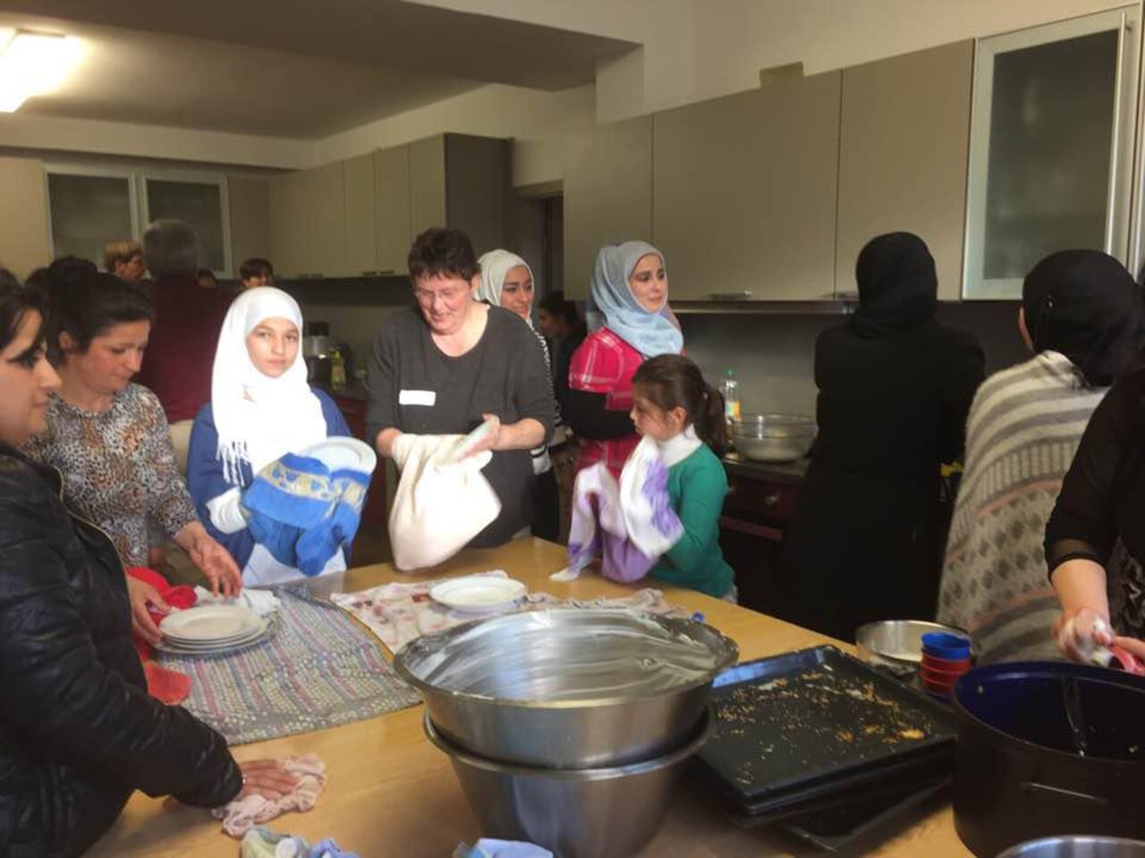 Nachlese in Bildern zum Projekt "Kochen Menschen für Menschen" Image 4