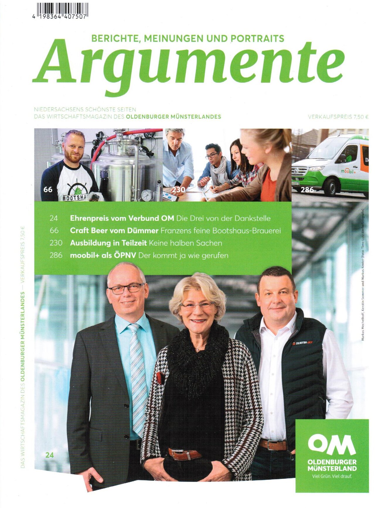 Runder Tisch schafft es auf die Titelseite der Zeitschrift „Argumente“ Image 1