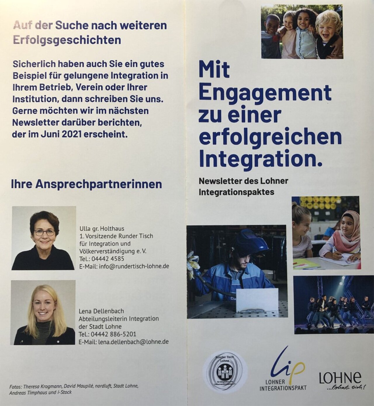 Unterzeichner des Lohner Integrationspakts erhalten neuen Newsletter Image 1