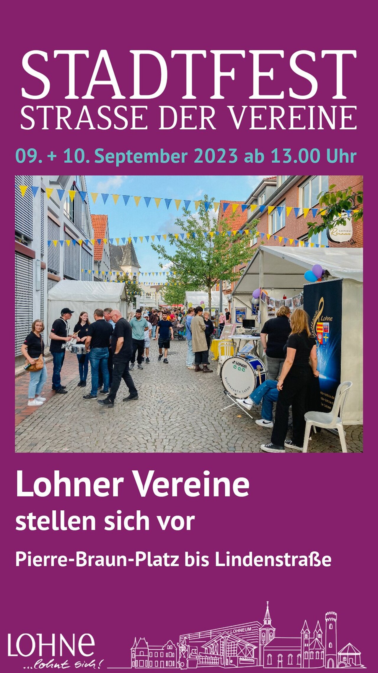 Lohner Stadtfest am 09./10. September 2023 Image 1