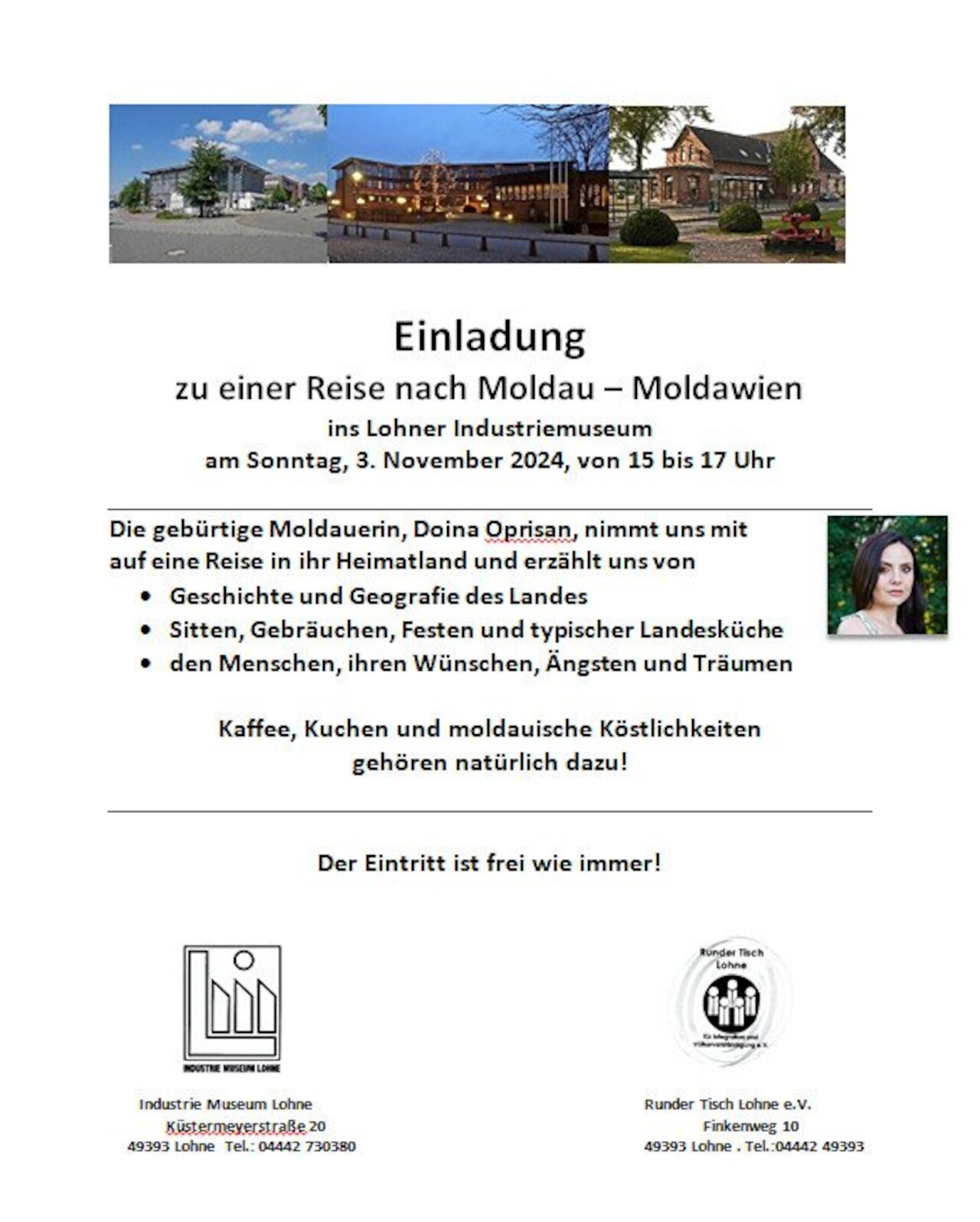 Café der Nationen - Einladung zu einer Reise nach Moldau/Moldawien Image 1